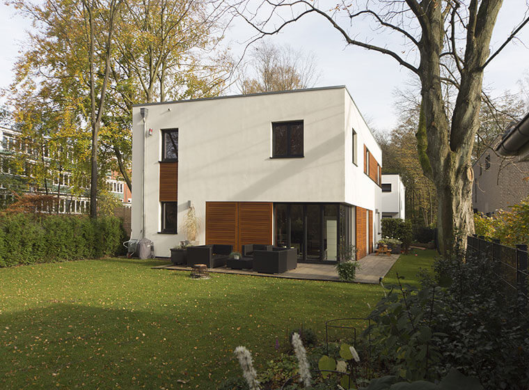 Architekt Hamburg Jacobsen Neubau Einfamilienhaus - HH-Rahlstedt