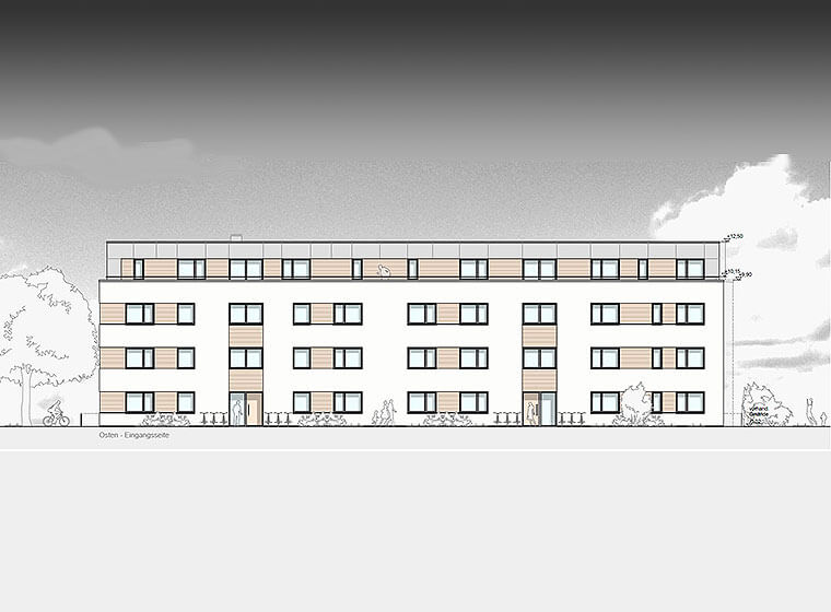 Architekt Hamburg Jacobsen Neubau Mehrfamilienhaus