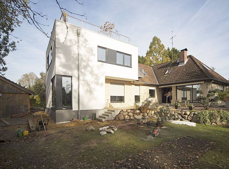 Architekt Hamburg Anbau/Erweiterung Einfamilienhaus